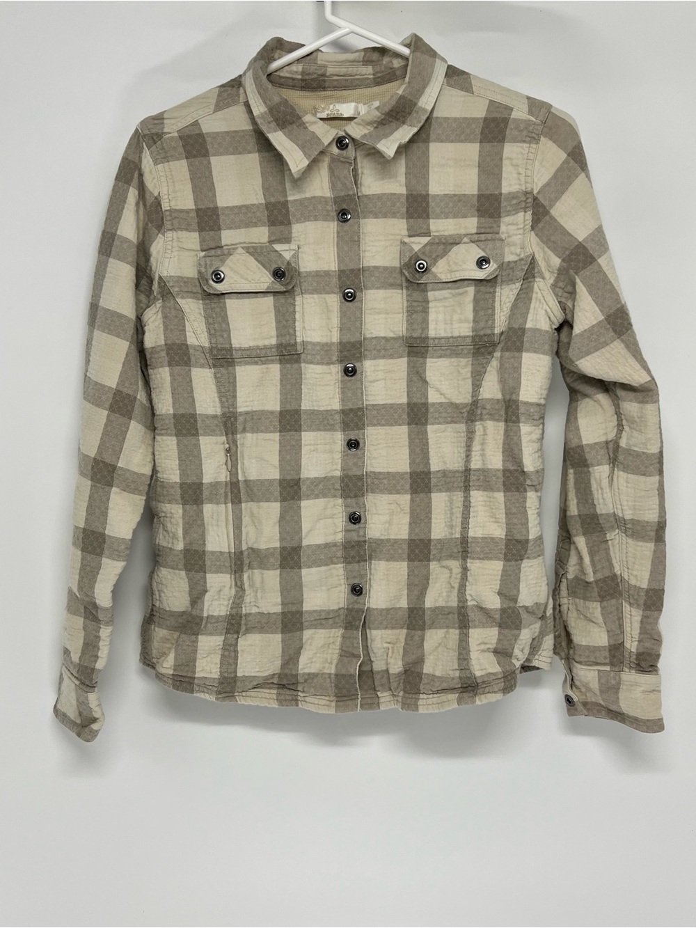 Prana thermal lined snap jacket medium